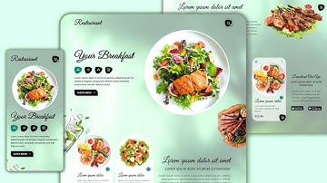 Dynamic Restaurant Website: HTML, CSS, JS & Bootstrap Brilliance! 🍽️✨
