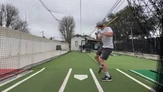 Cage work with HS coach 1