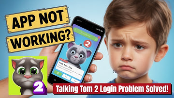 Fix Talking Tom 2 App Login Problem (Step by Step)