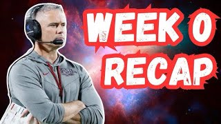 MY 2024 WEEK 0 COLLEGE FOOTBALL REACTIONS!!!