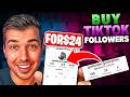 I bought 1,000 “REAL” TikTok followers for $24 and this happened...