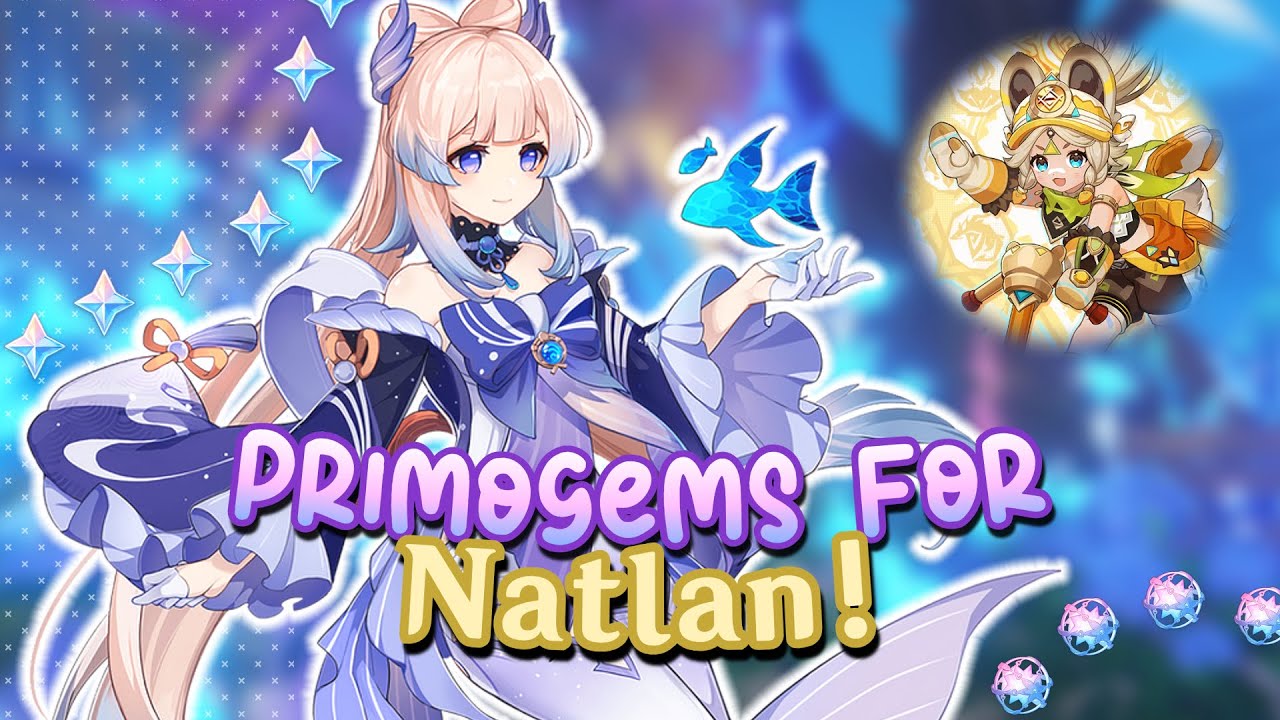 Collecting Primogems for Natlan!💎♡.ɞ˚‧｡⋆
