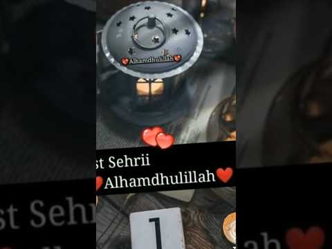 1st sehri Mubarak #islamicvideo #ramdanmubarakspecialwhtatsappstatus
