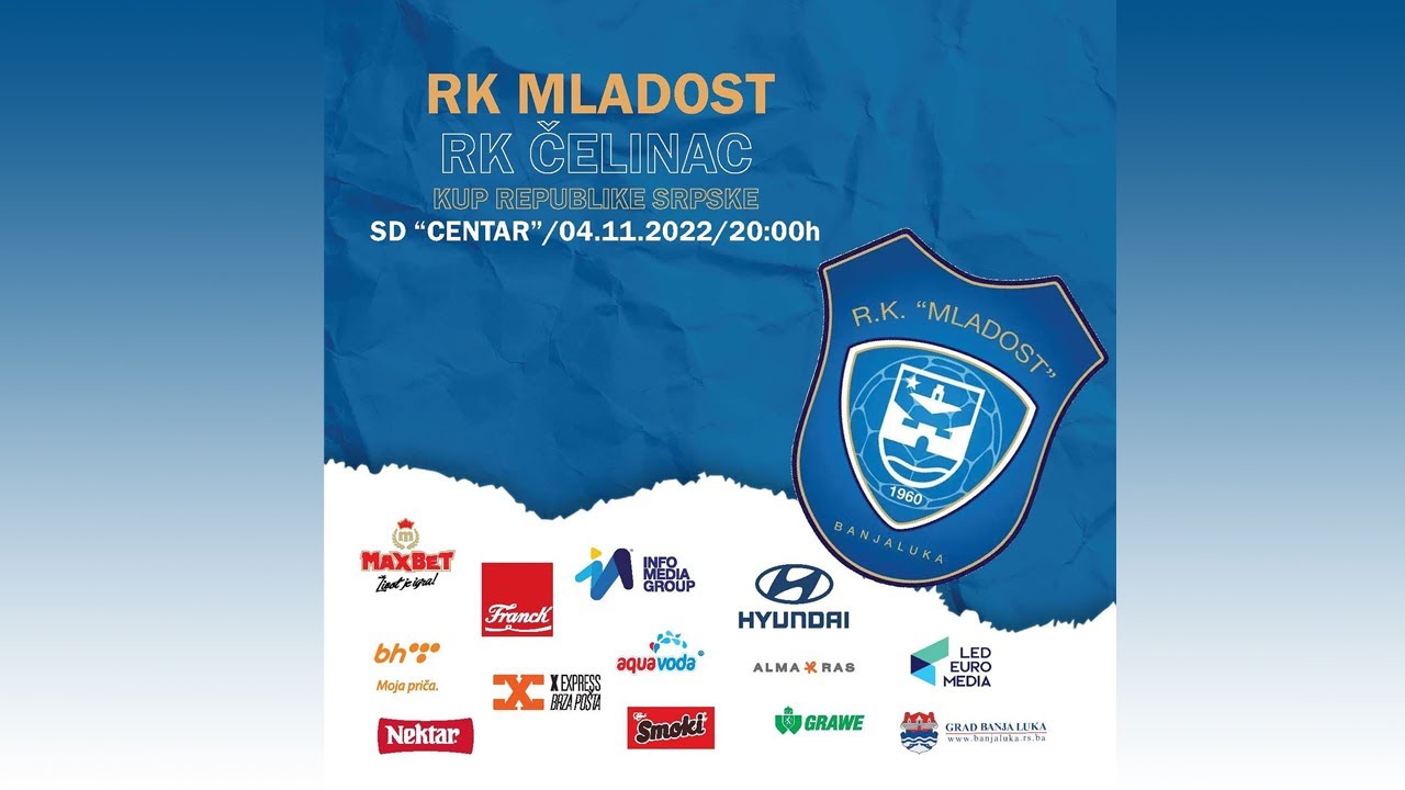 RK Mladost vs RK Čelinac KUP Republike Srpske sezona 2022/23