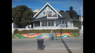 New JULES MUCK ROCK street art mural on Venice Beach boardwalk... LA artists Legalize Legends USA
