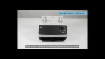 How to Clean a Scanner: fi-8000 Series