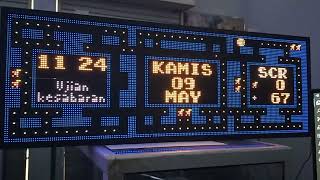 Clock Esp32 pacman