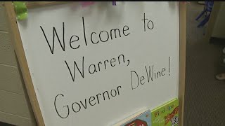 Ohio Gov. Mike DeWine promotes literacy program in Warren