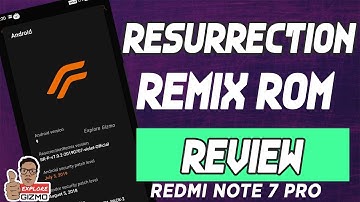 Resurrection Remix For Redmi Note 7 Pro Official Android Pie Based [Hindi]