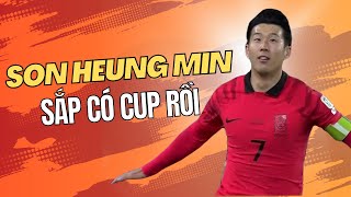 Son Heung Min sắp có cup rồi. Hàn quốc tiến vào bán kết Asian Cup 2023