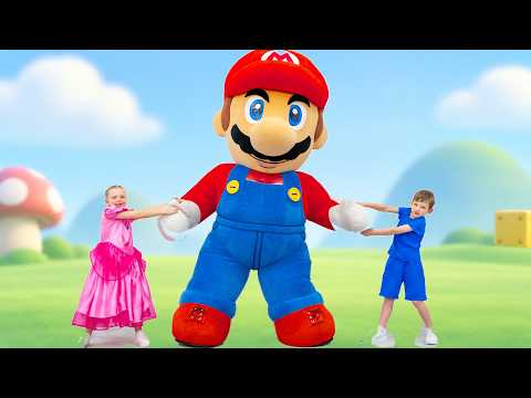 Alex and Dasha Open Magic Boxes with Mario ✨🎁