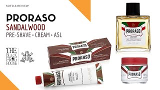 Proraso red sandalwood : Pre-shave + Cream + ASL