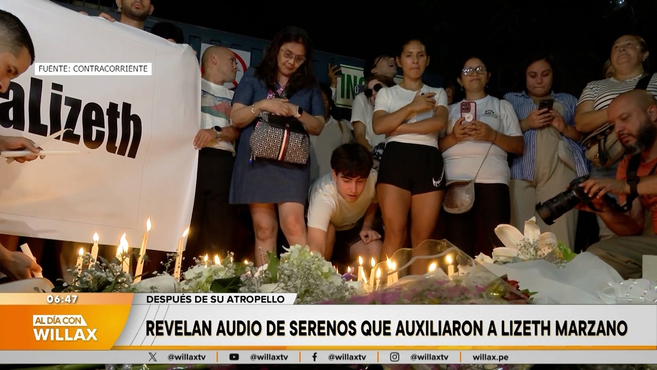 Al Día con Willax - MAR 02 - 3/5 - REVELAN AUDIO DE SERENOS QUE AUXILIARON A LIZETH MARZANO | Willax
