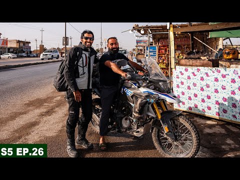 FINALLY IN BAGHDAD IRAQ 🇮🇶 | S05 EP.26 | PAKISTAN TO SAUDI ARABIA MOTORCYCLE