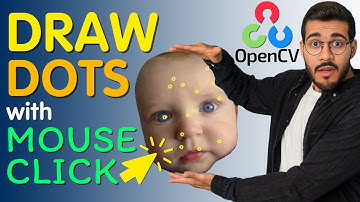 OpenCV Tutorial: OpenCV Draw Dots on Image C++ ||  OpenCV Mouse Click Event C++