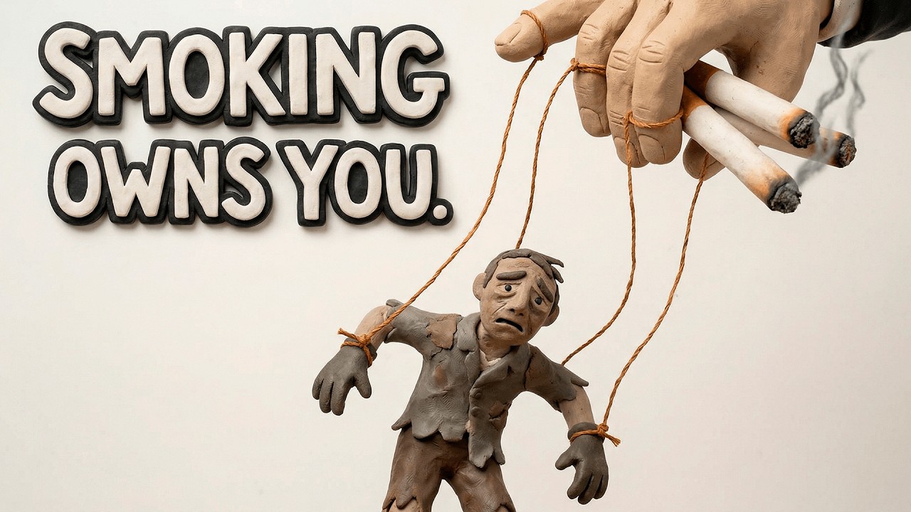 Курение — это не привычка. Это система, созданная для того, чтобы владеть вами.