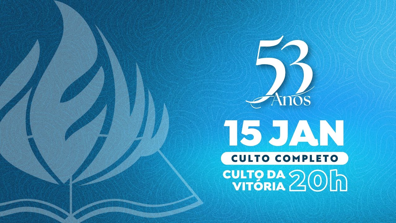 Culto da Vitória | 15/01/2026 | Pr. Thiago Passos