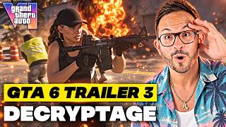 GTA 6 LAUNCH TRAILER ⚠️ DÉCRYPTAGE INTÉGAL (Justice, Personnages, Lieux, Armes, Histoire, Trailer 3)