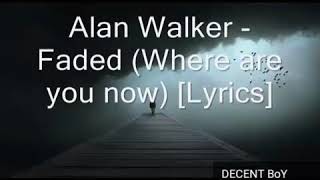 Alan Walker faded lyrics 😇 (love you walker)