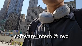 Software Intern in New York | Quiet Day-to-day Life & Worries about AI