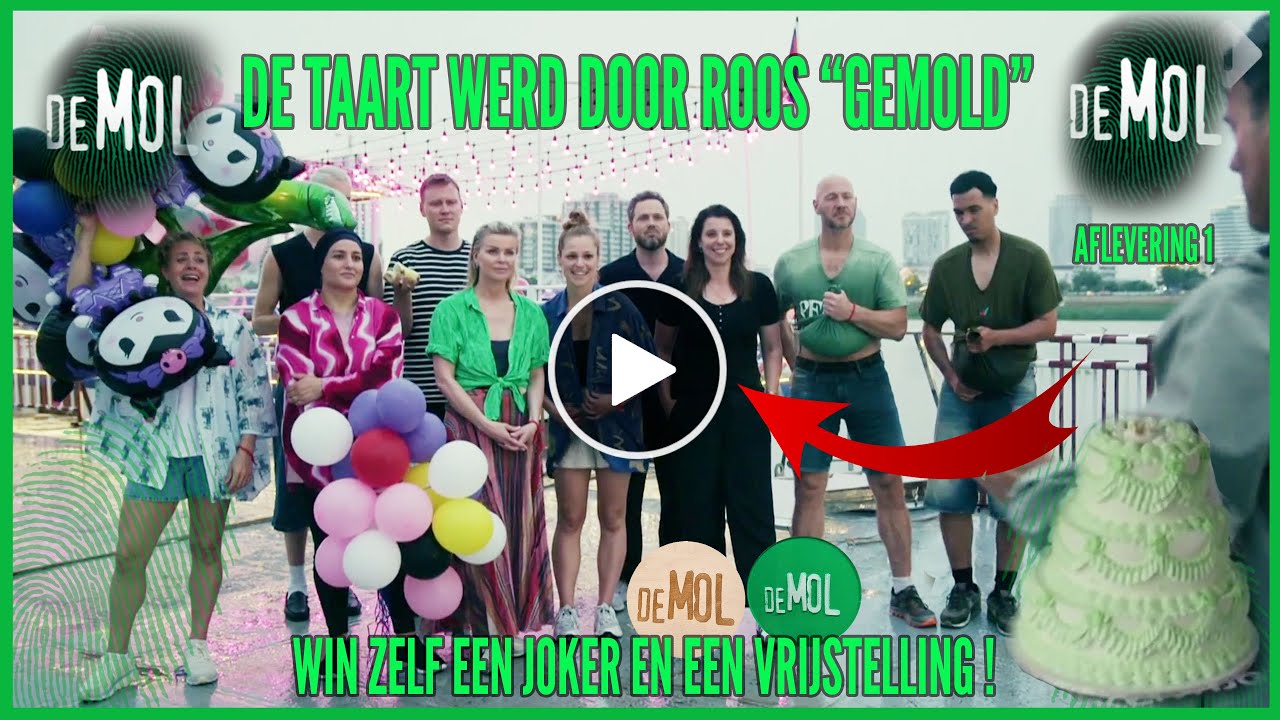 ROOS HEEFT DE TAART "GEMOLD" STIJN EN SAM HADDEN GEEN MOLOPDRACHT | WIE