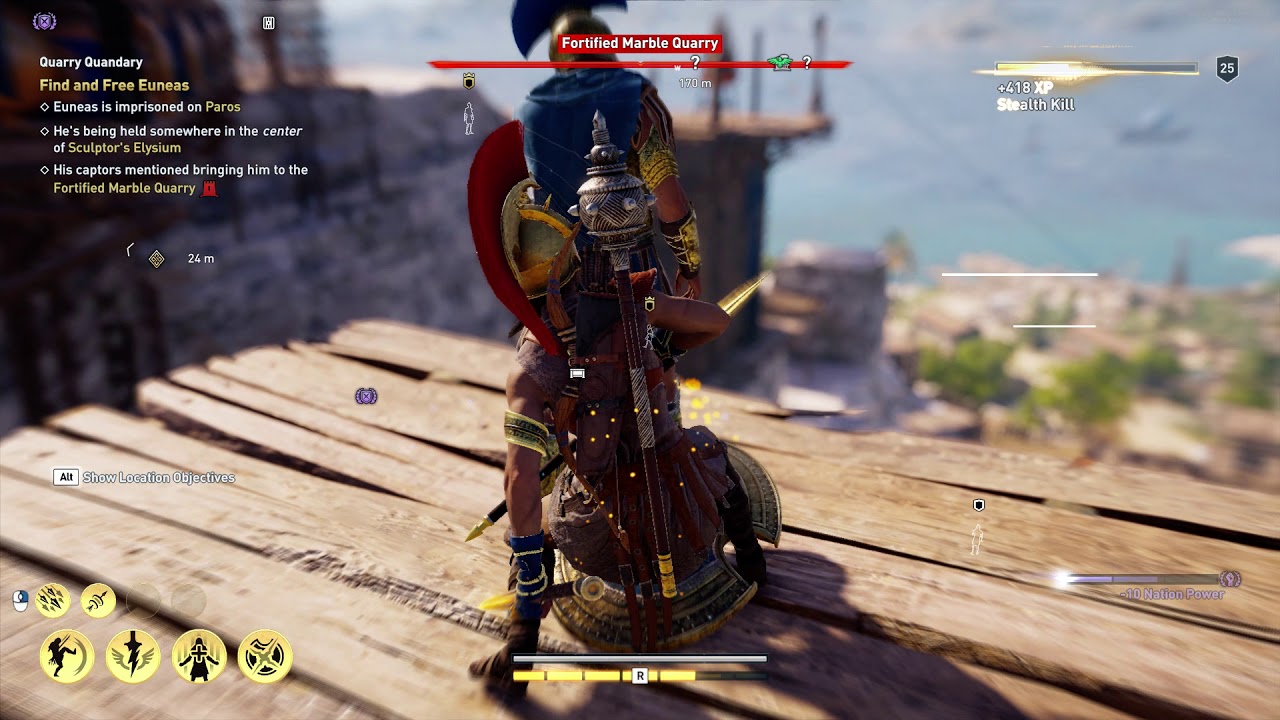 Assassin's Creed  Odyssey Gameplay Walkthrough Part 43 QUARRY QUANDARY