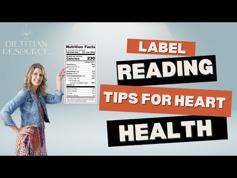Label Reading for Heart Health