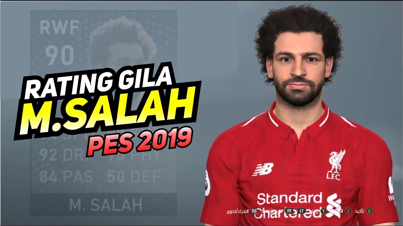 Lihat Skill Mohamed Salah Di PES 2019 semakin beringass dan mengerikan!! - YouTube