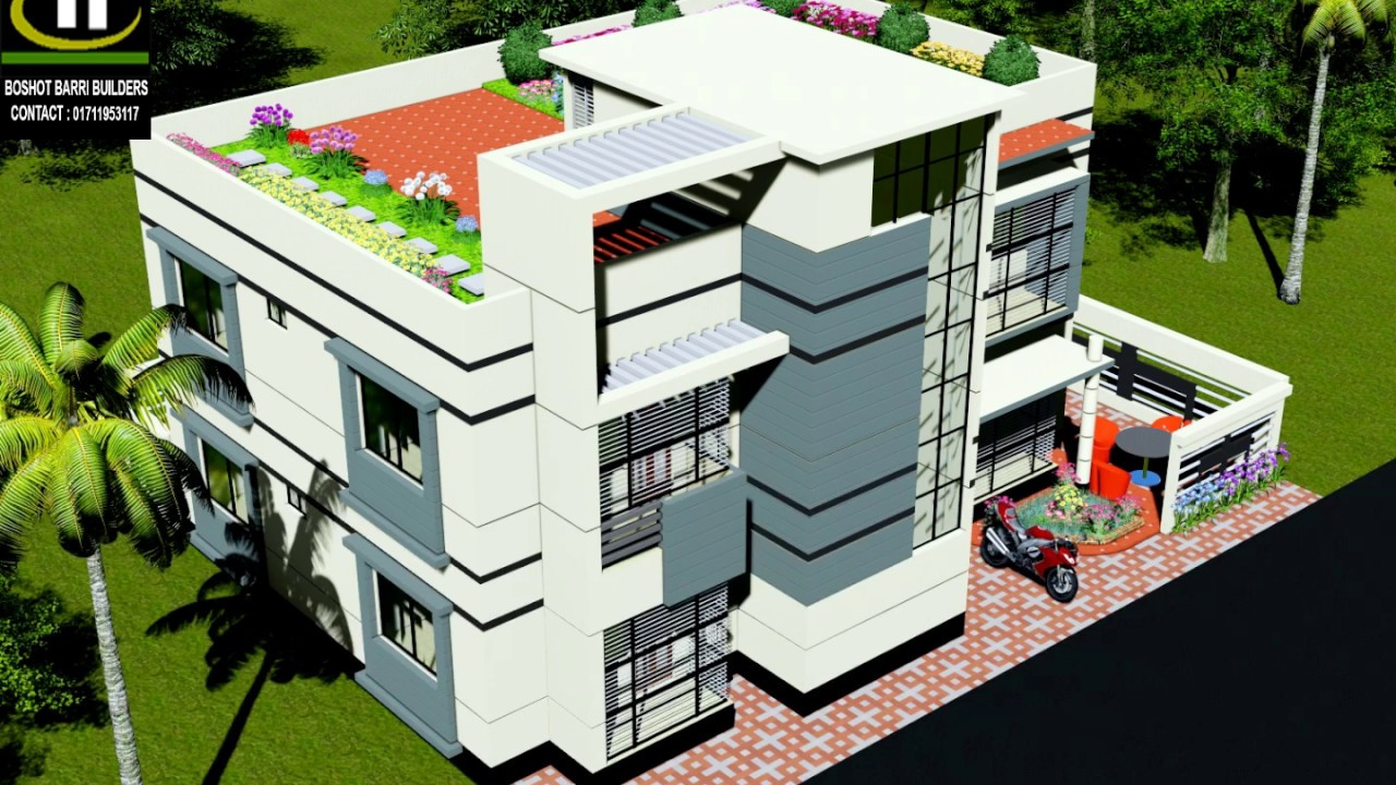 1 5 Design Of Duplex Home Building In 1 5 Katha YouTube 1 5 Design Of Duplex Home Building In 1 5 Katha YouTube
