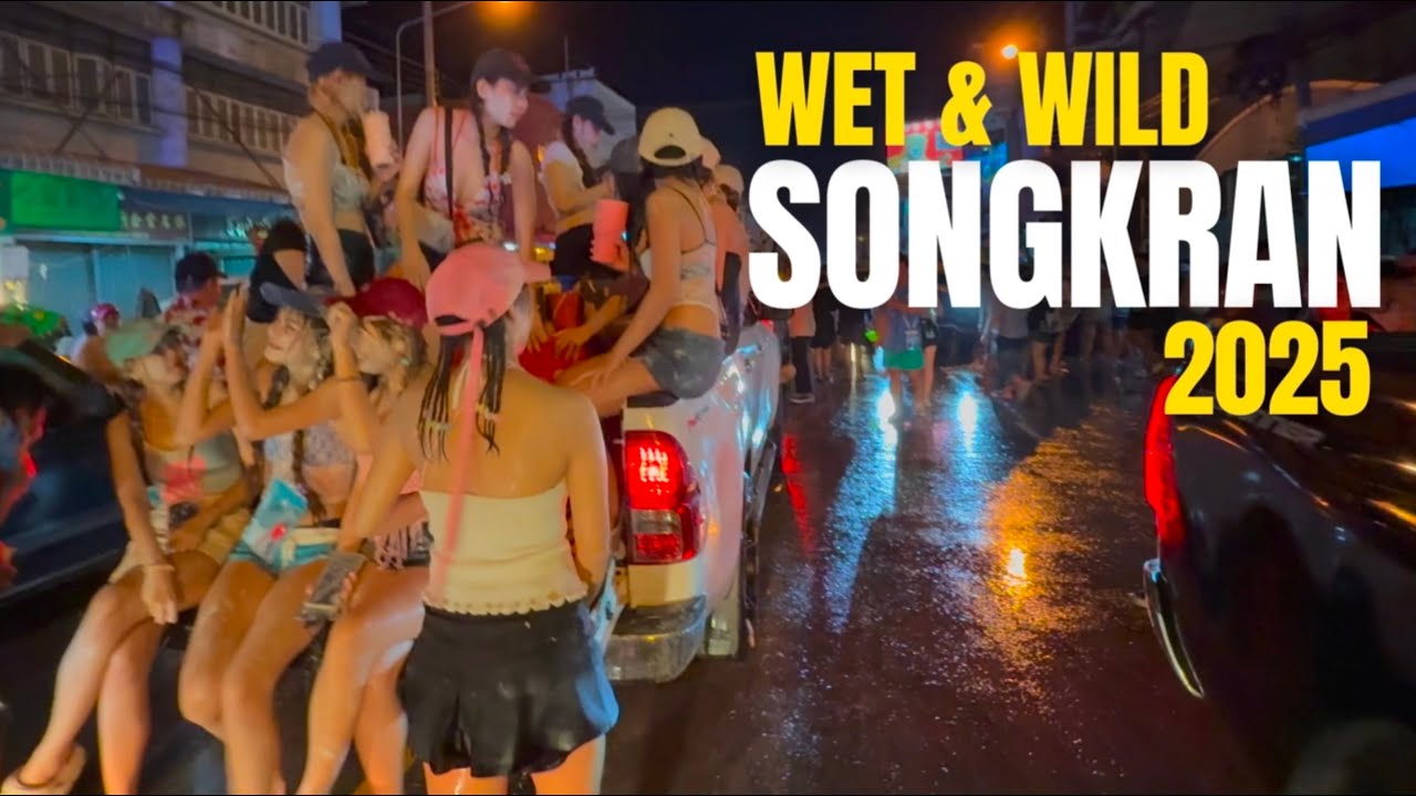 INSANE Songkran in Khon Kaen 🇹🇭 | Thailand’s Best Water Festival Experience!