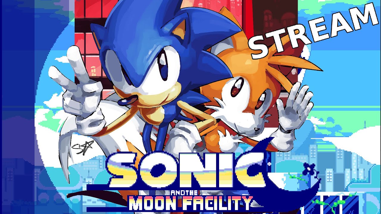 Sonic and the Moon Facility - Live Stream PL