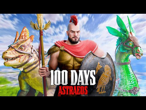 I Spent 100 Days In Ark Survival Ascended - Astraeos