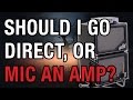 Game of Tones #4 - Should I Go Direct, or Mic an Amp?