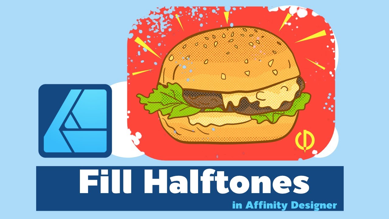 Affinity Designer : Fill Halftones