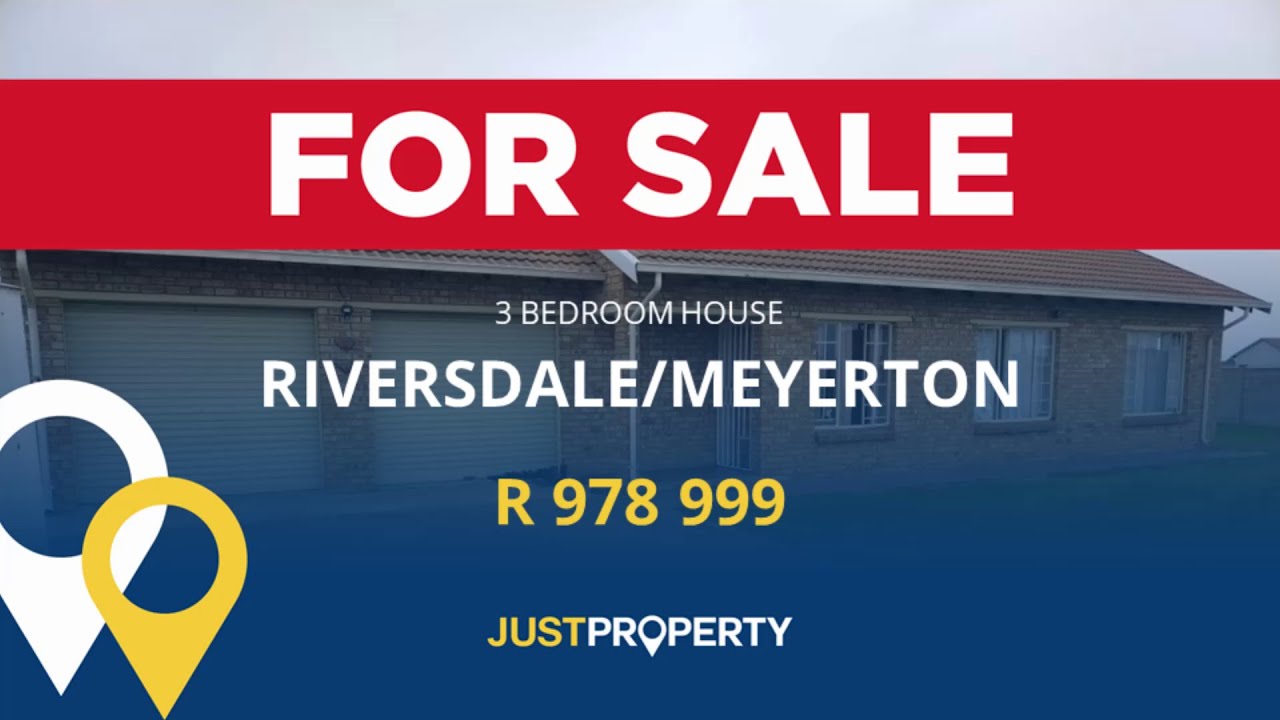Stunning 3 Bedroom House For Sale in Riversdale, Meyerton YouTube