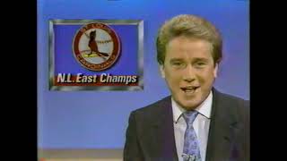 Montreal Expos vs St.Louis Cardinals (October 1, 1987) "The Red Birds Win NL East Title"