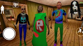 Granny Grandpa And Buck Jumpscare Battle Door Escape | Granny 2 Reimagined Mods Jumpscare Ep05