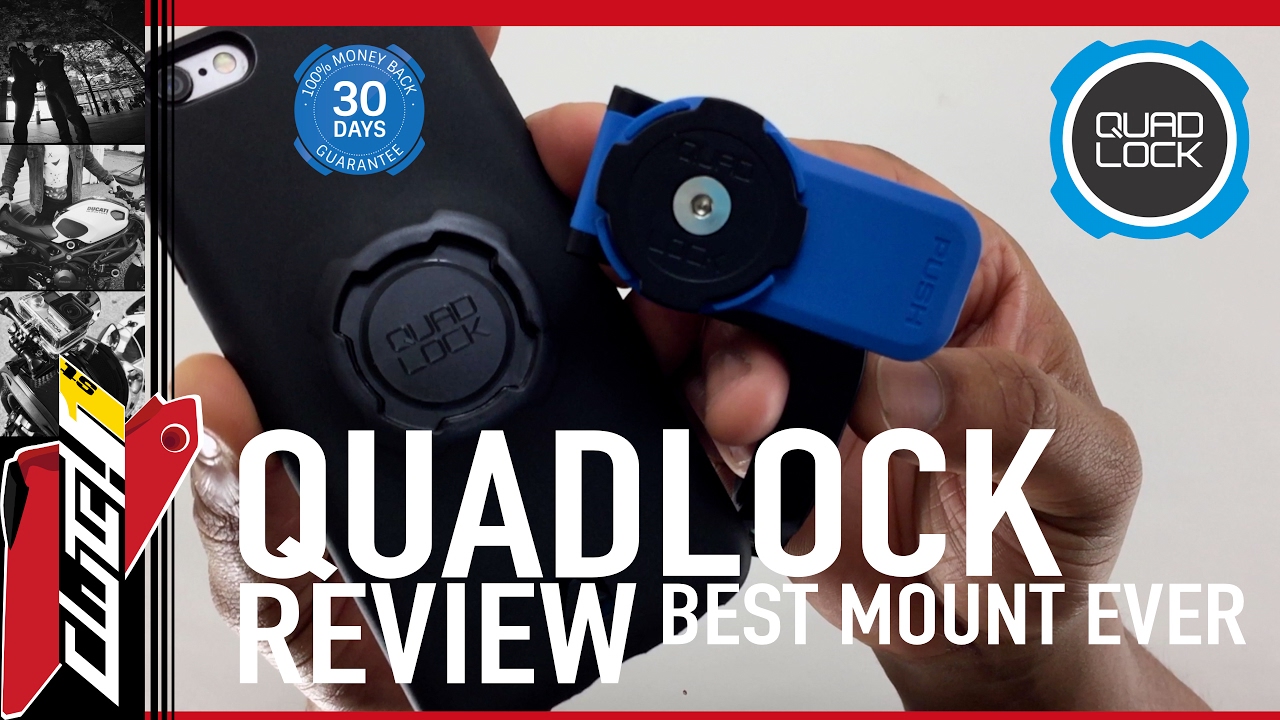 Quad Lock Review Best Motorcycle Phone Mount YouTube