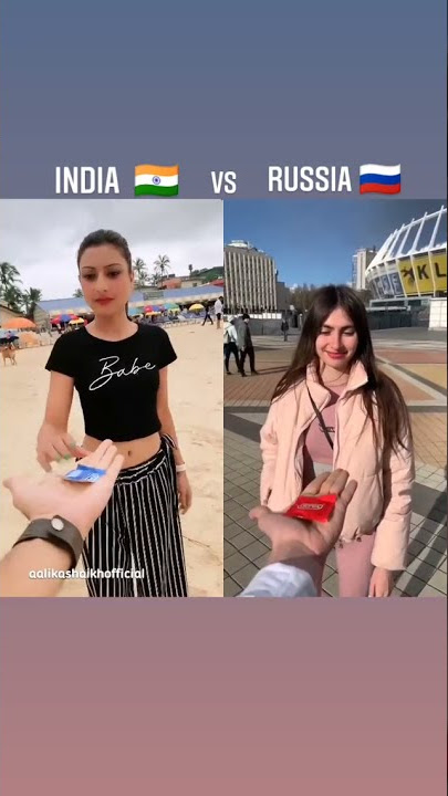 india🇮🇳 - vs - russia🇷🇺 #russia #russian #india #indian #preservation #girl #goals