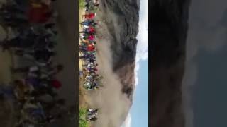 Black mountain in Kitwe Zambia