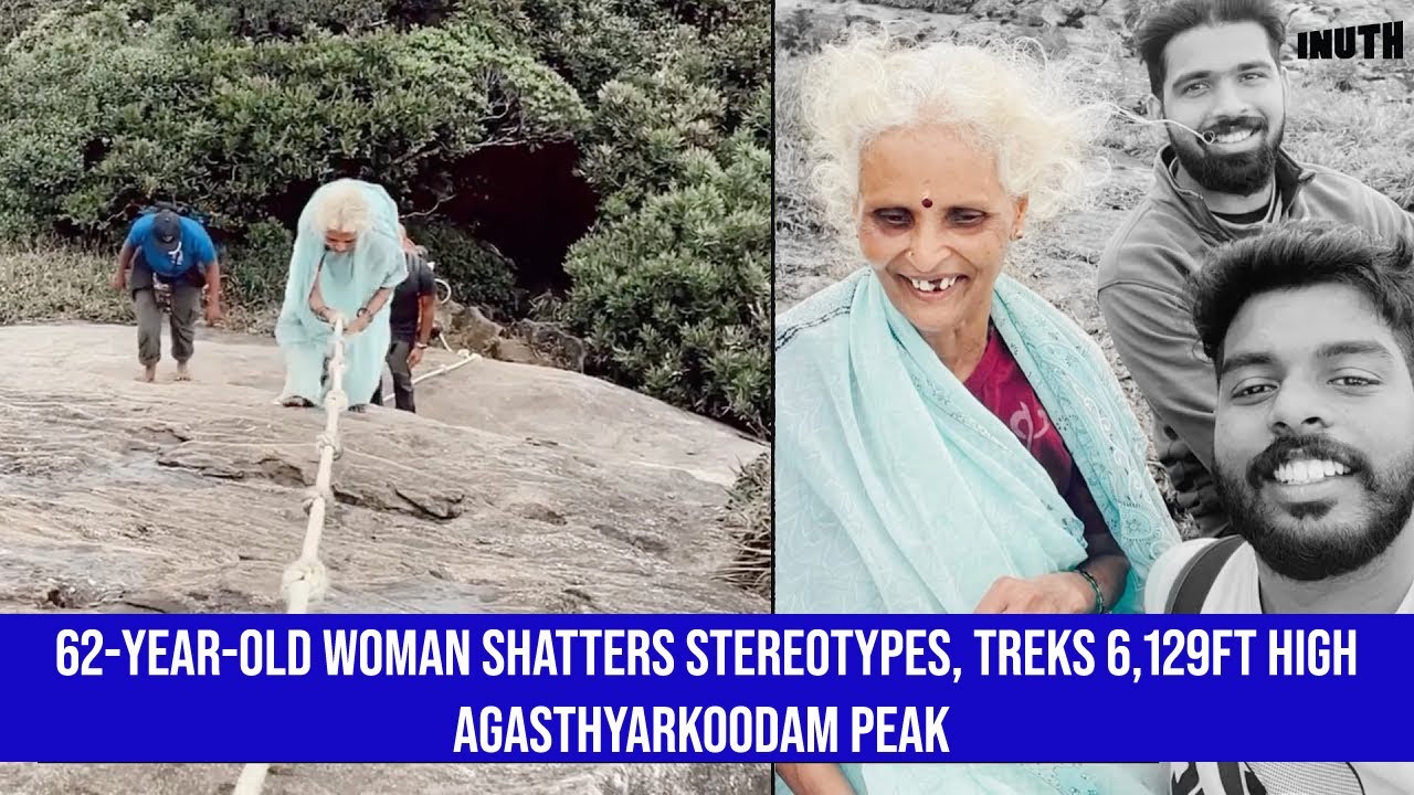 62-year-old Woman Shatters Stereotypes, Treks 6,129ft High Agasthyarkoodam Peak