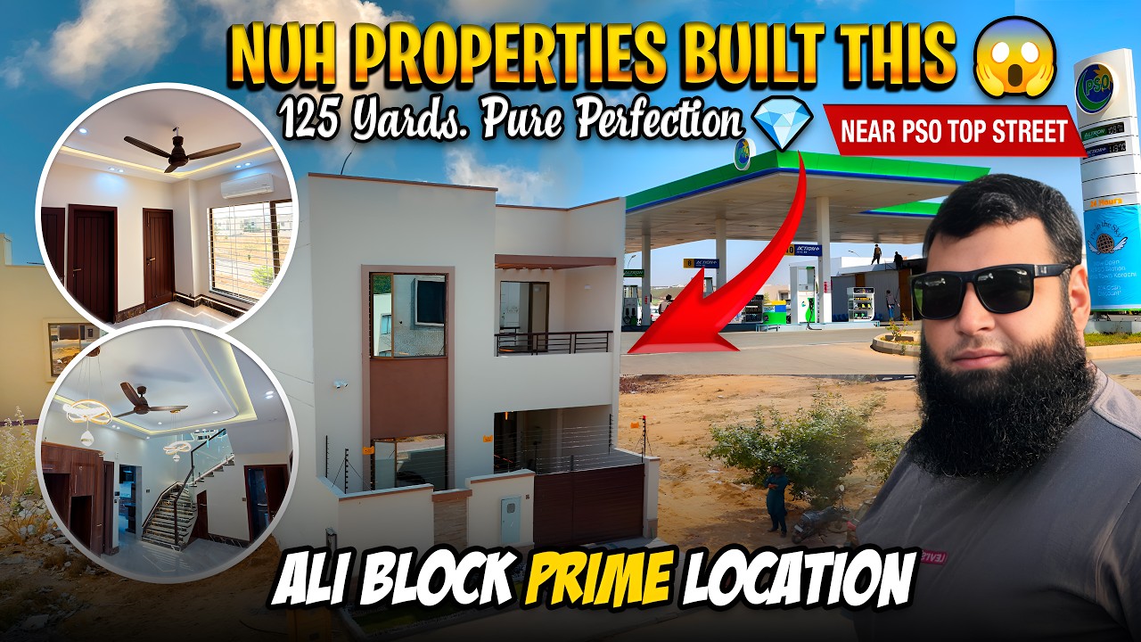 💎 125 گز کا ولا — اندر سے محل جیسا | مکمل ٹور | پریسنکٹ 12 | NUH پراپرٹیز