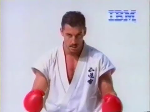 【CM】 IBM Aptiva Commercial ★ Andy Hug (アンディ・フグ) / Shingo Katori (香取慎吾) - 1996