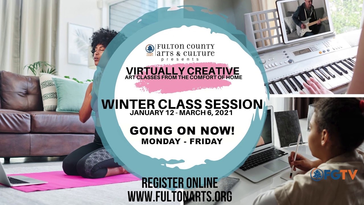 HappeningInFulton Fulton Arts & Culture Virtual Classes YouTube