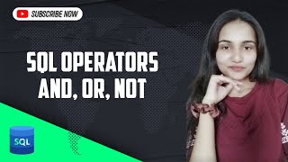 Famous Operators in SQL (AND, OR, NOT) | SQL Filtering Made Easy Profile