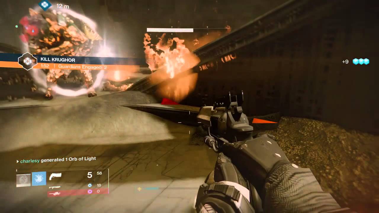 Destiny TTK - Level 1 Rune Krughor