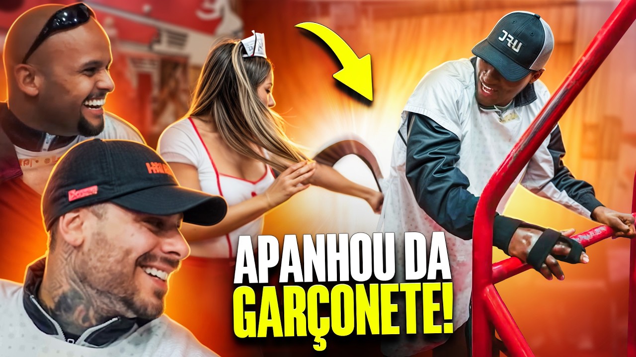 Levamos um lutador do UFC para apanhar! E doeu! - Leo Stronda Feat. Calebe Dias e Michael PQD