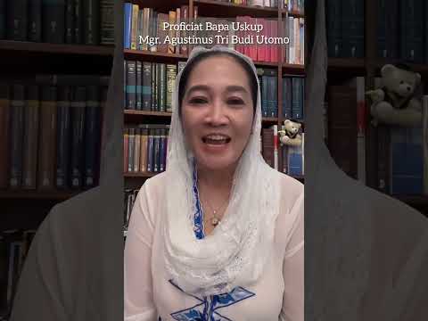 Proficiat Bapa Uskup Mgr. Agustinus Tri Budi Utomo @sri1369 - YouTube