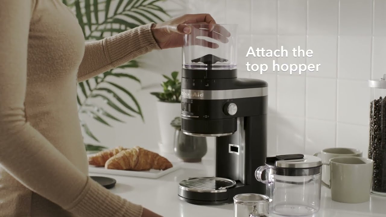How to set up KitchenAid Coffee Grinder | KitchenAid UK