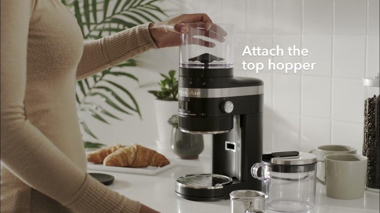 How to set up KitchenAid Coffee Grinder KitchenAid UK YouTube